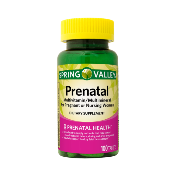 Spring Valley Prenatal Multivitamin (100 Count)